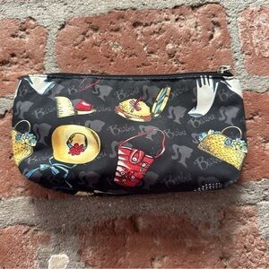 Nicole Miller Barbie vintage 90's cosmetic makeup bag clutch